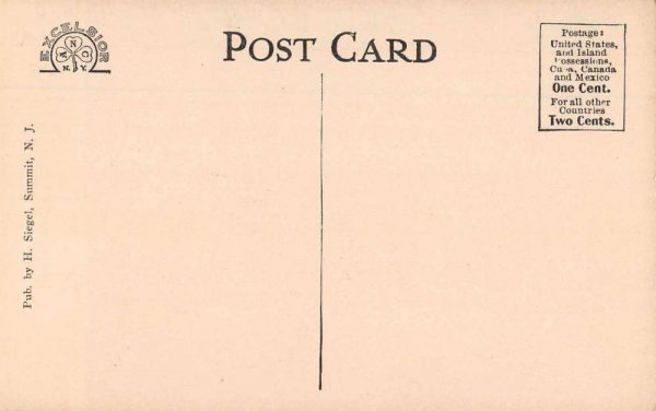 Summit New Jersey Blackburn Hotel Vintage Postcard JI657548 - Image 2