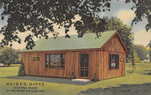 Catawba Island Ohio Heidy's Gifts Vintage Postcard JI657940