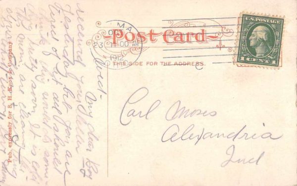 Lima Ohio High Street West from Main Vintage Postcard JI658150 - Image 2