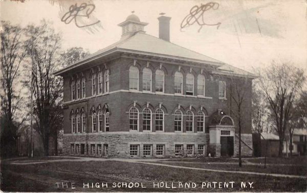 Holland Patent New York High School Real Photo Vintage Postcard JJ658904