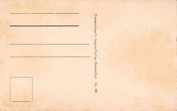 Koutokeino Norway Kautokeino Girl Vintage Postcard JJ649538 - Image 2