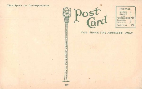 San Pedro California PE Bascule Bridge Vintage Postcard JJ649826 - Image 2