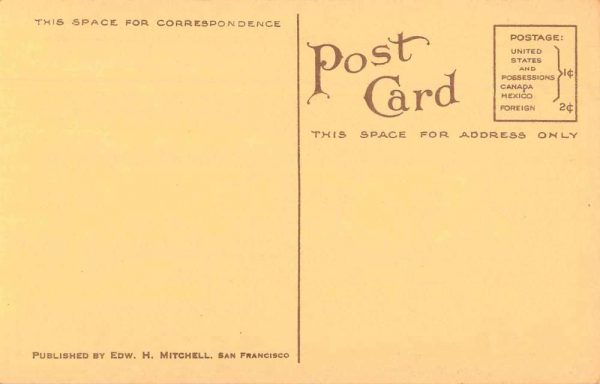 Mare Island Navy Yard California Gunboat in Dry Dock Vintage Postcard AA15 - Image 2
