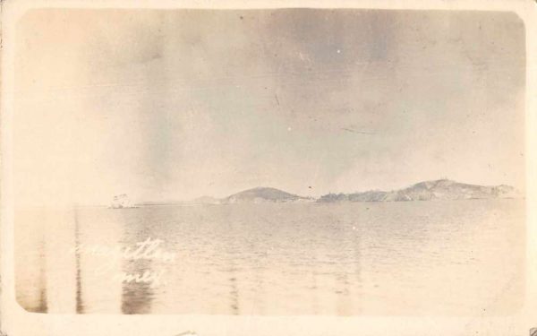 Mazatlan Mexico Scenic View Towards Ocean Real Photo Postcard AA205