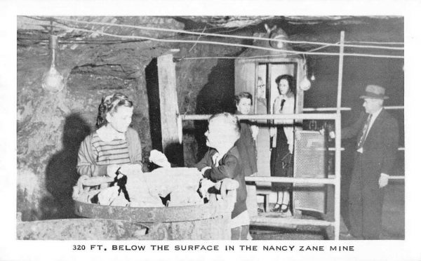 Nancy Zane Mine 320 Below the Surface Vintage Postcard AA481
