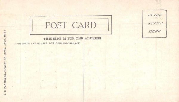 Ipswich Massachusetts B and M Railroad Station Eastern Division Postcard AA906 - Image 2