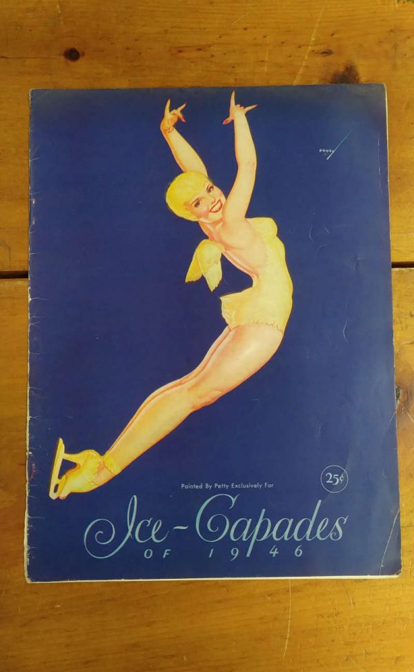 1946 Ice Capades Ice Skating Vintage Program AA1097