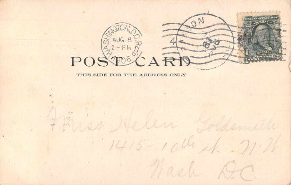 Bluemont Virginia Castleman's Ferry Scenic View Vintage Postcard AA1157 - Image 2