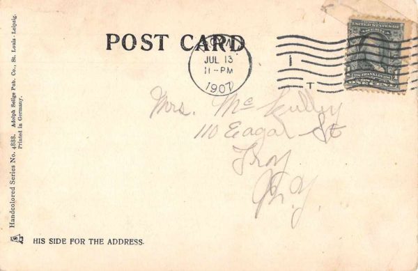 Norfolk Virginia Granby Street Birds Eye View Vintage Postcard AA1216 - Image 2