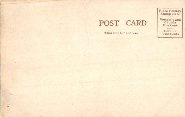 Alliance Ohio wide view City Band vintage pc CC365 - Image 2