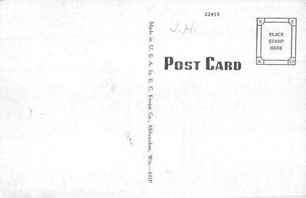 Grinnell Iowa Darby Fieldhouse & Men's Gym Grinnell College vintage pc CC416 - Image 2