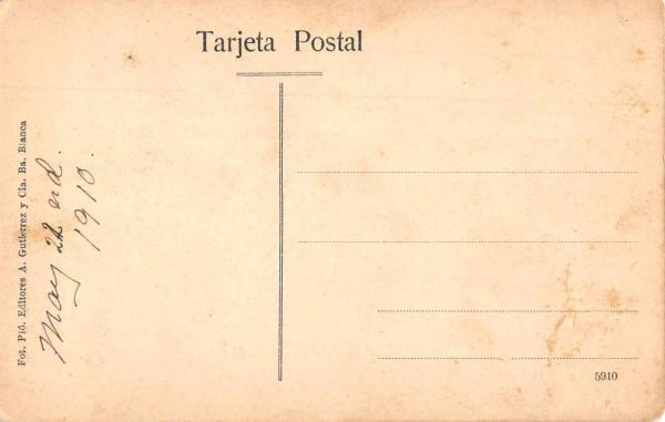 Bahia Blanca Argentina Arroyo Naposta Scenic View Vintage Postcard AA1256 - Image 2