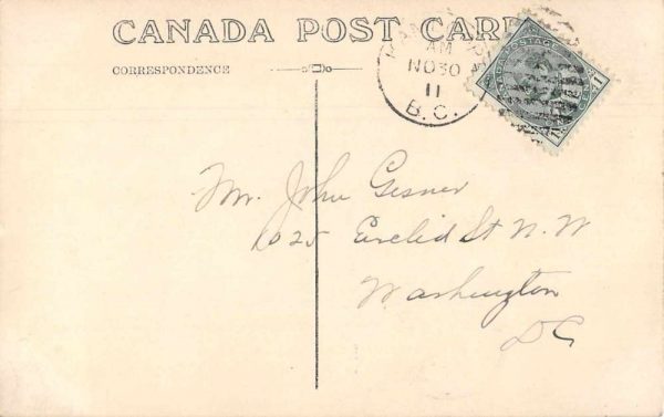 Kamloops British Columbia Canada Scenic View Real Photo Vintage Postcard AA1368 - Image 2