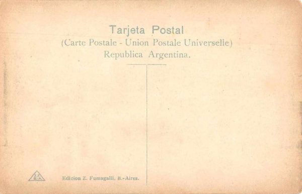 Bahia Blanca Argentina Hotel de Londres Exterior Vintage Postcard AA1403 - Image 2