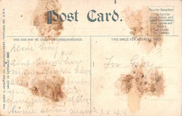 Fort Lauderdale Florida Indian Camp on New River Vintage Postcard AA1574 - Image 2