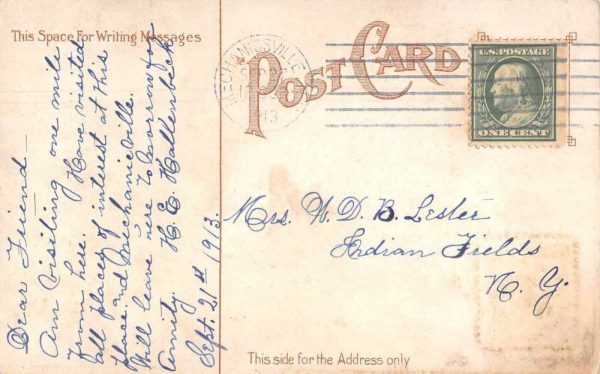 Stillwater New York Main Street Looking North Vintage Postcard AA1711 - Image 2
