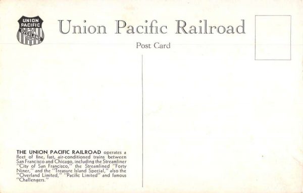 San Francisco California Golden Gate Expo Union Pacific Entrance PC AA1836 - Image 2