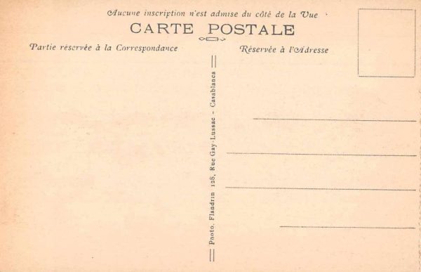 Kourigha Morocco Electric Train Phosphate Mine Vintage Postcard AA1841 - Image 2