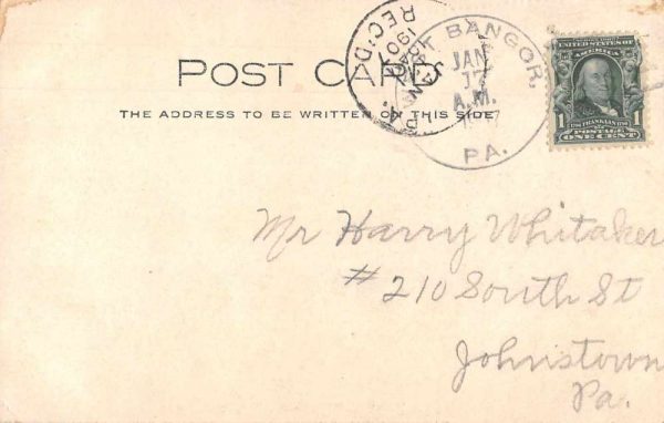 Delta Pennsylvania Main Street Real Photo Vintage Postcard AA1908 - Image 2