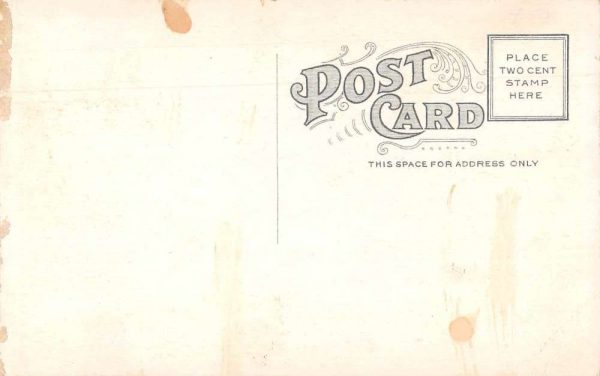 Railroad Crossing Automobile Accident Ad Public Service Postcard AA1915 - Image 2