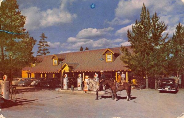 Moran Wyoming Ranch Ranch Yellowstone Vintage Postcard KK70