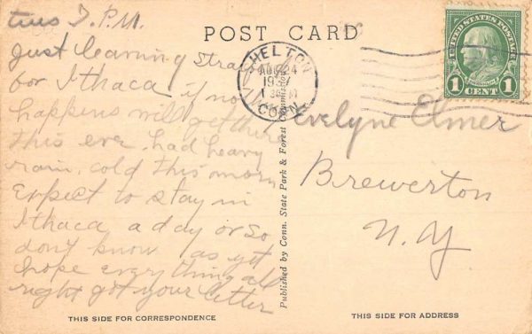 Madison Connecticut Hammonassett Beach Tourist Camp Vintage Postcard KK78 - Image 2