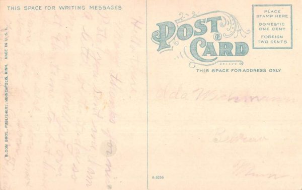 Fargo North Dakota NP Avenue And Broadway Vintage Postcard KK107 - Image 2