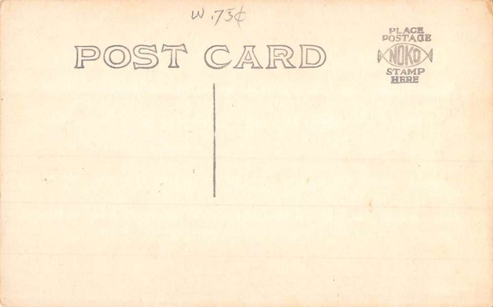 Pataskala Ohio Presbyterian Church Real Photo Vintage Postcard KK124 - Image 2