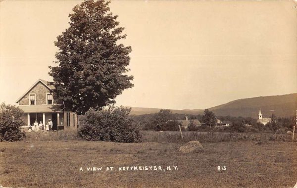 Koffmeister New York Homestead Scene Real Photo Vintage Postcard KK135