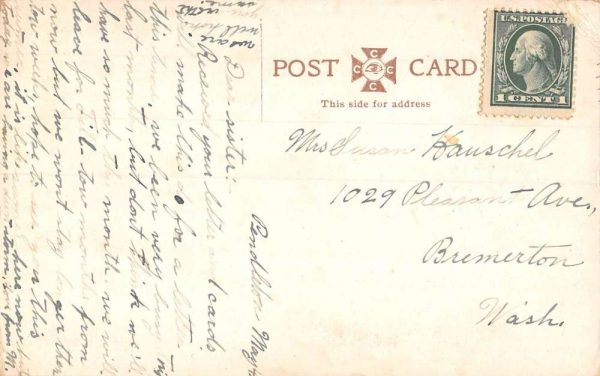 Pendleton Oregon New Depot Railroad Vintage Postcard KK208 - Image 2