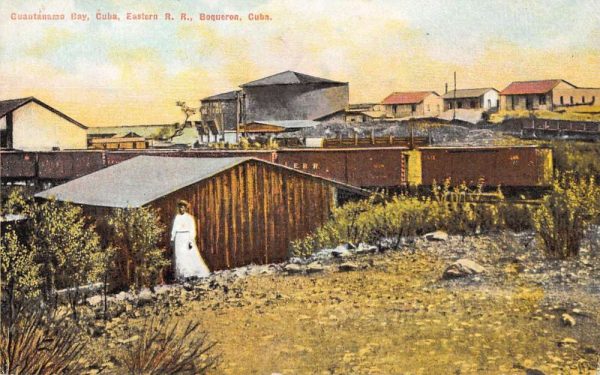 Boqueron Cuba Guantanamo Bay Eastern Railroad Vintage Postcard KK344