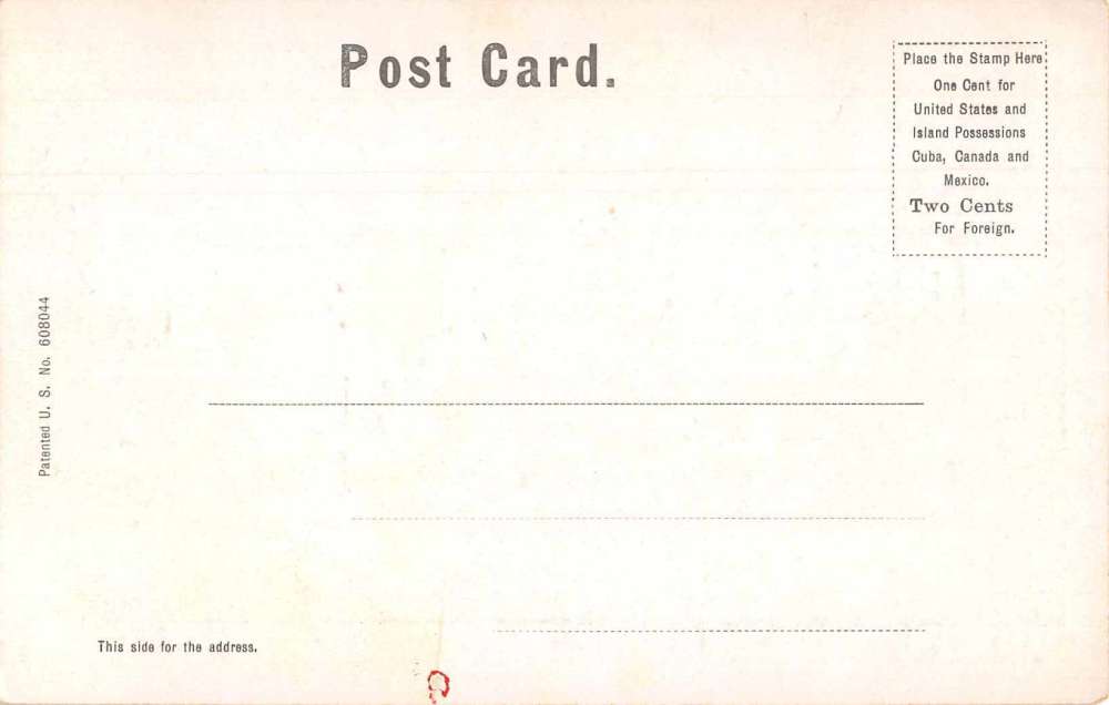 Tilton New Hampshire Main Street Railroad Depot Vintage Postcard AA2411