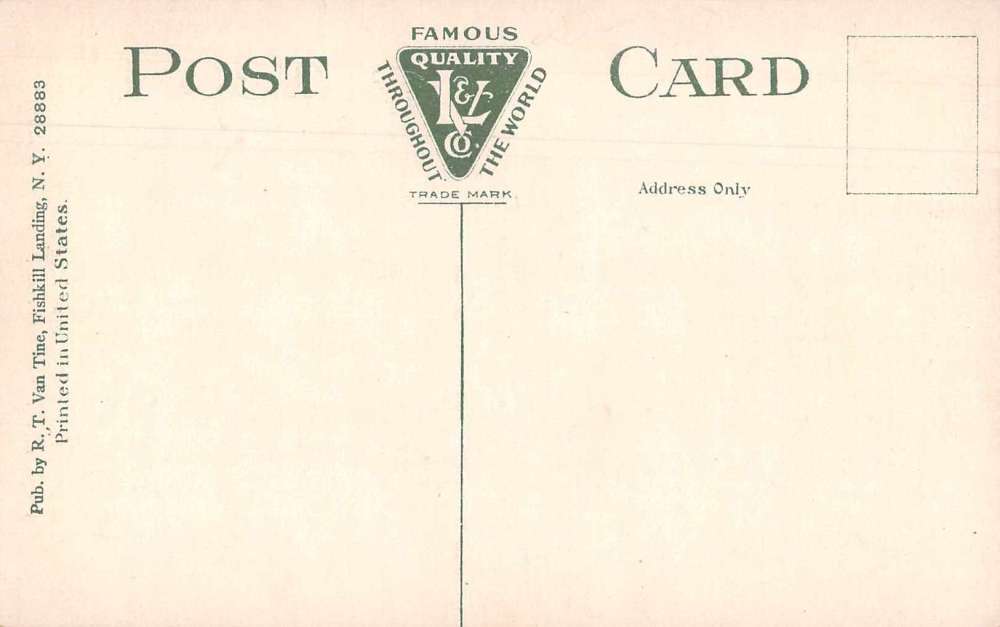 Matteawan New York Mt Beacon Incline Railroad Vintage Postcard AA2442 - Image 2