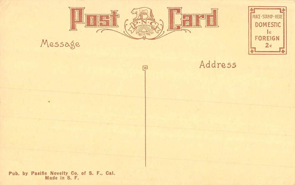 Aberdeen Washington Heron Street Looking West Vintage Postcard KK598 - Image 2