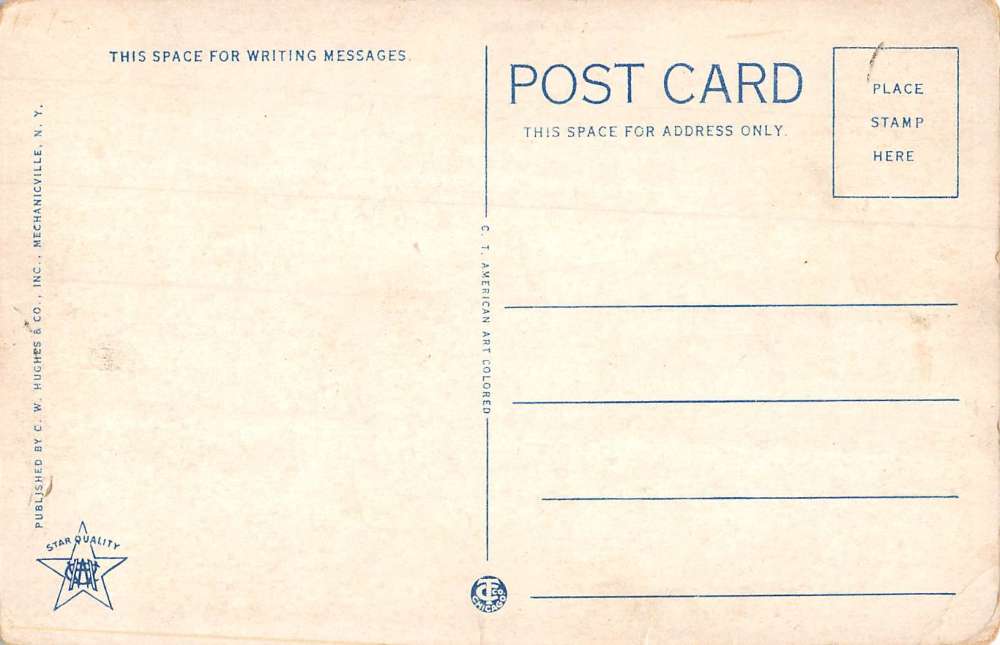 Saratoga Springs New York judges stand horse race track antique pc BB1841 - Image 2