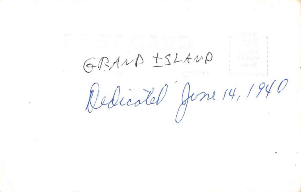 Grand Island Nebraska city water light ICE Municipal Bldg real photo pc BB2023 - Image 2