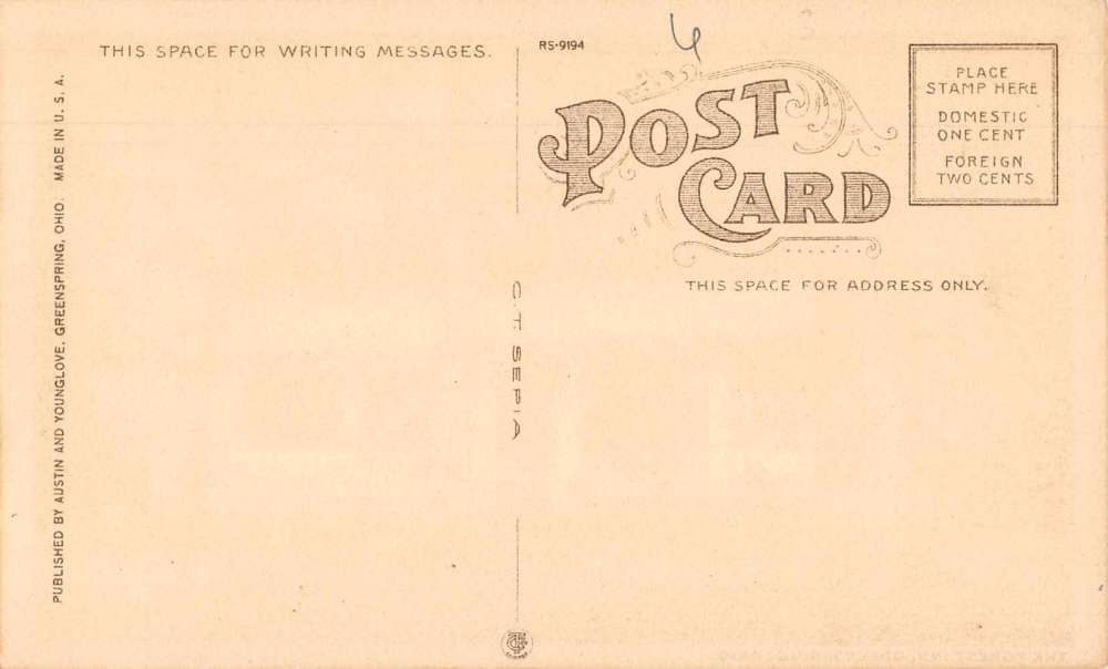 Greenspring Ohio Forest Inn Vintage Postcard AA9304 - Image 2