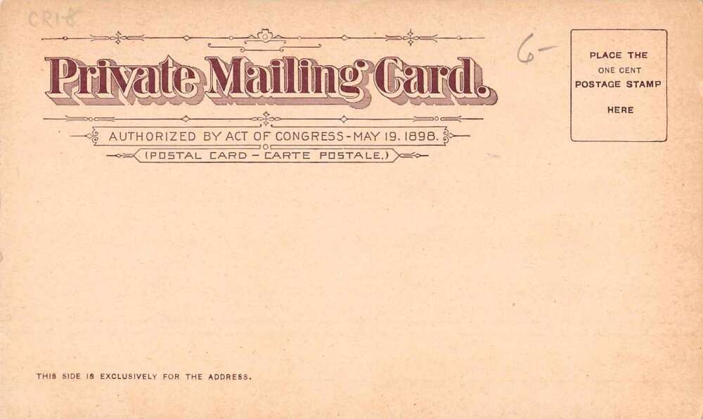 Private Mail Cathedral Drive Lakewood New Jersey Vintage Postcard RR741 - Image 2