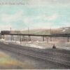 LaFlume Pennsylvania Nothern Elextric RR Trestle Vintage Postcard AA14731