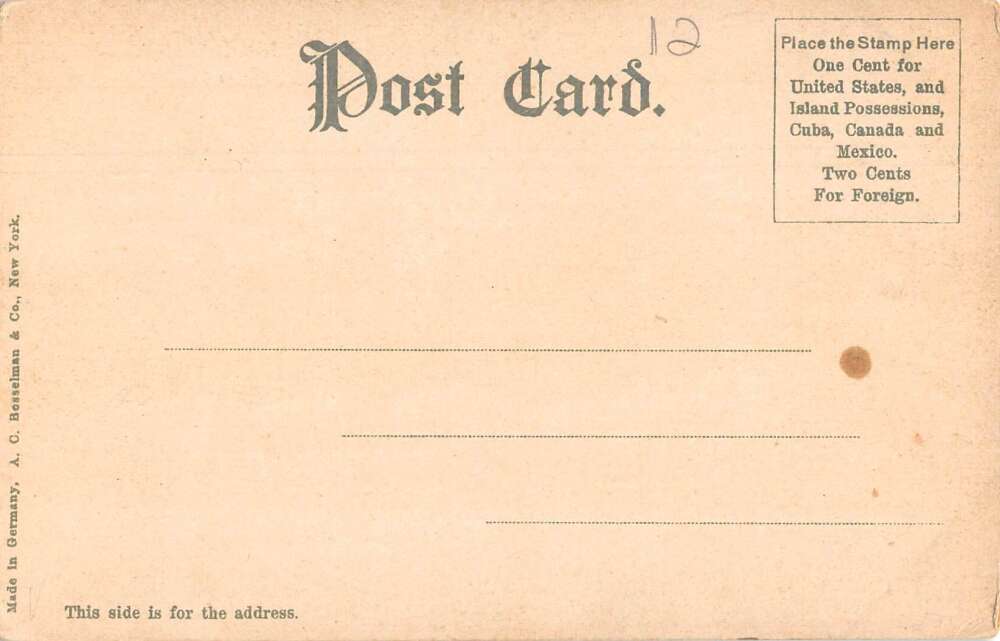 Indianapolis Indiana Amusement Riverside Park Vintage Postcard AA16943 - Image 2