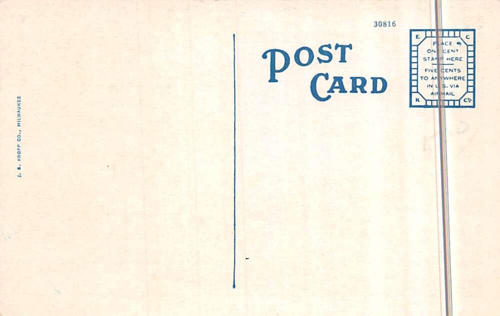 Greenwood Mississippi scene on Howard Street vintage pc DD7450 - Image 2