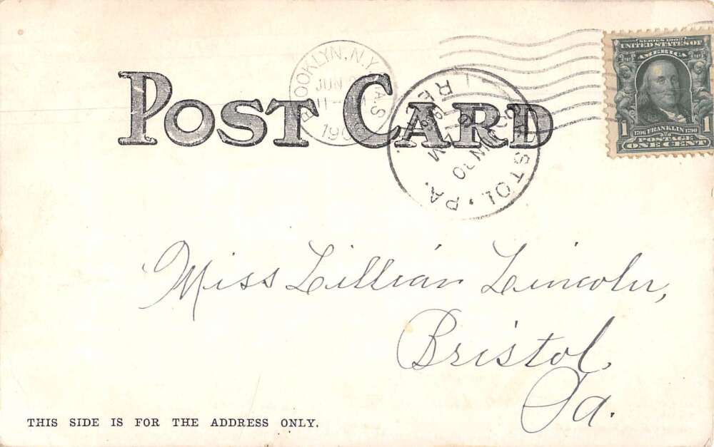 Coney Island New York Dreamland Cash Girls Glitter Postcard AA20097 - Image 2