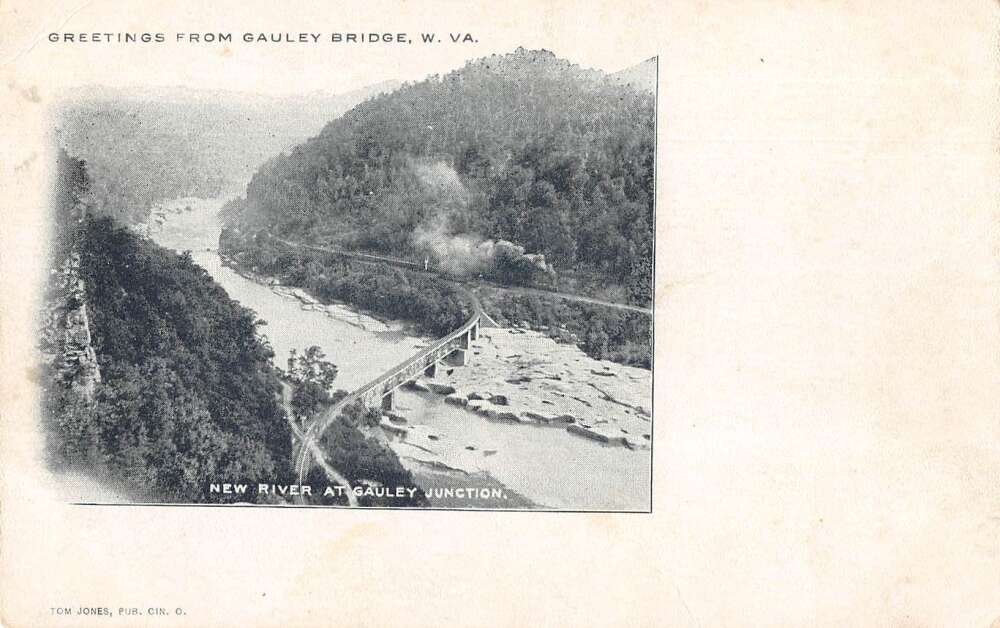 Gauley Bridge West Virginia New River at Gauley Junction Railroad PC