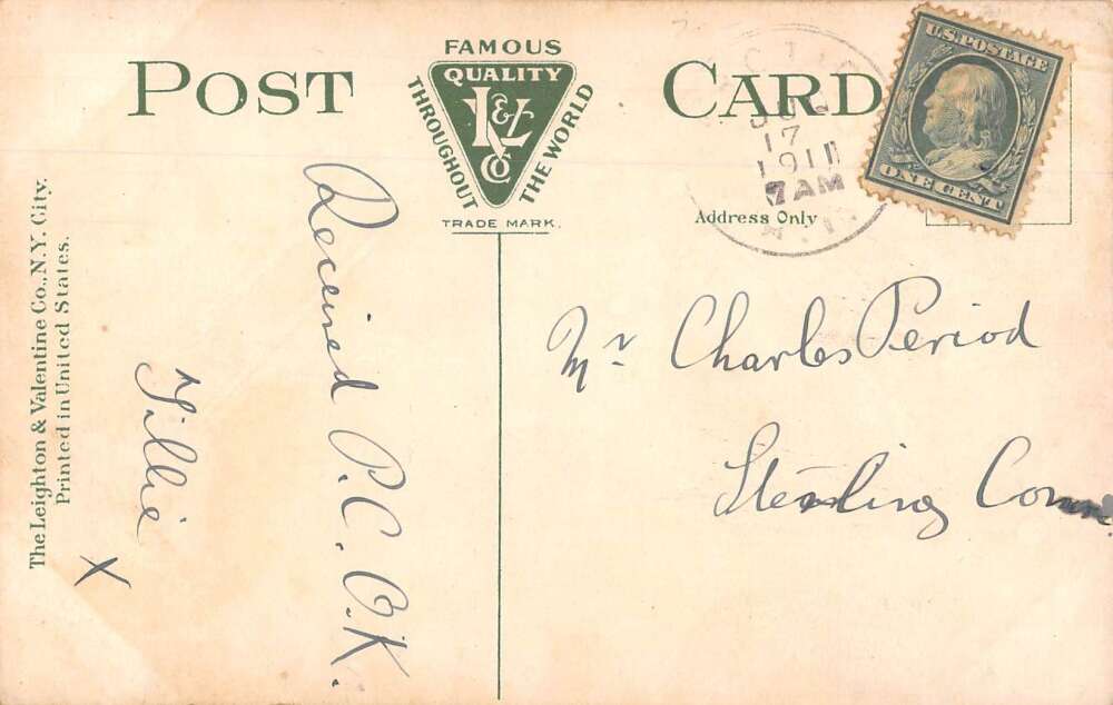 Crampton Rhode Island Cotton Mill and Village Canal Vintage Postcard AA23766 - Image 2