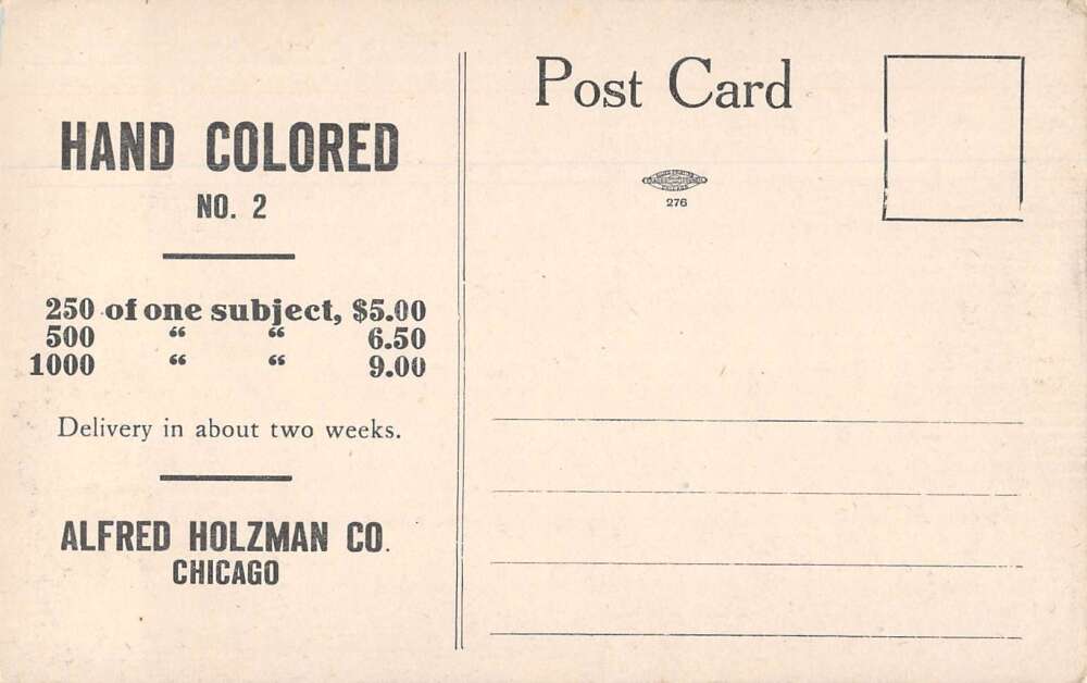 Brewton Alabama WY Lovelace Residence Vintage Postcard AA24321 - Image 2