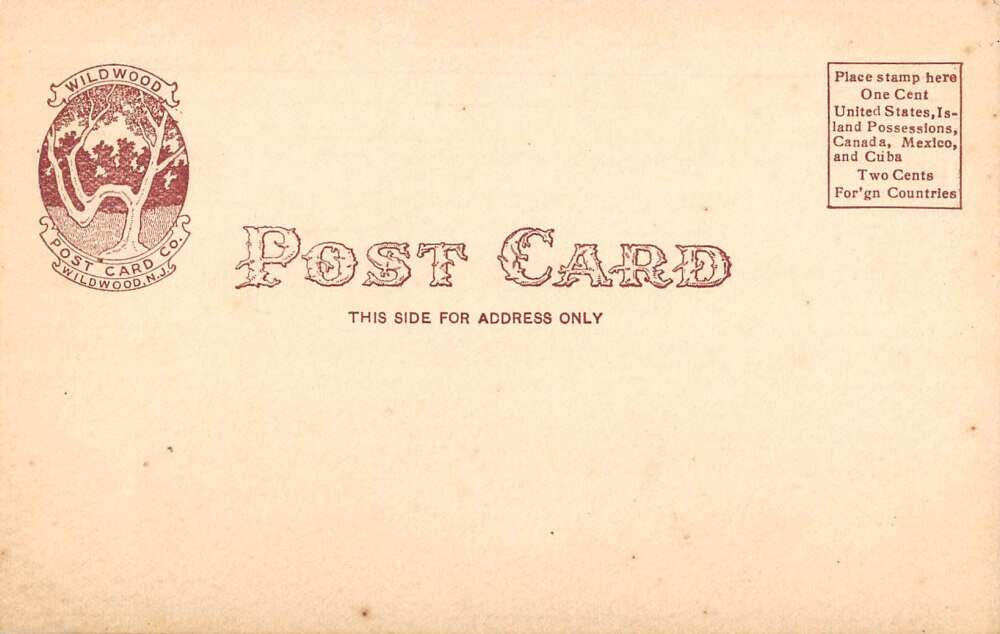 North Wildwood New Jersey Hotel Ottens Vintage Postcard AA25118 - Image 2