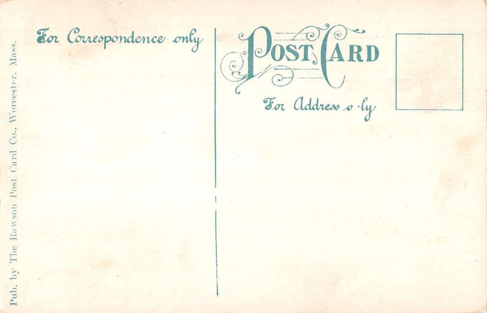 Worcester Massachusetts American Steel and Wire Co Vintage Postcard