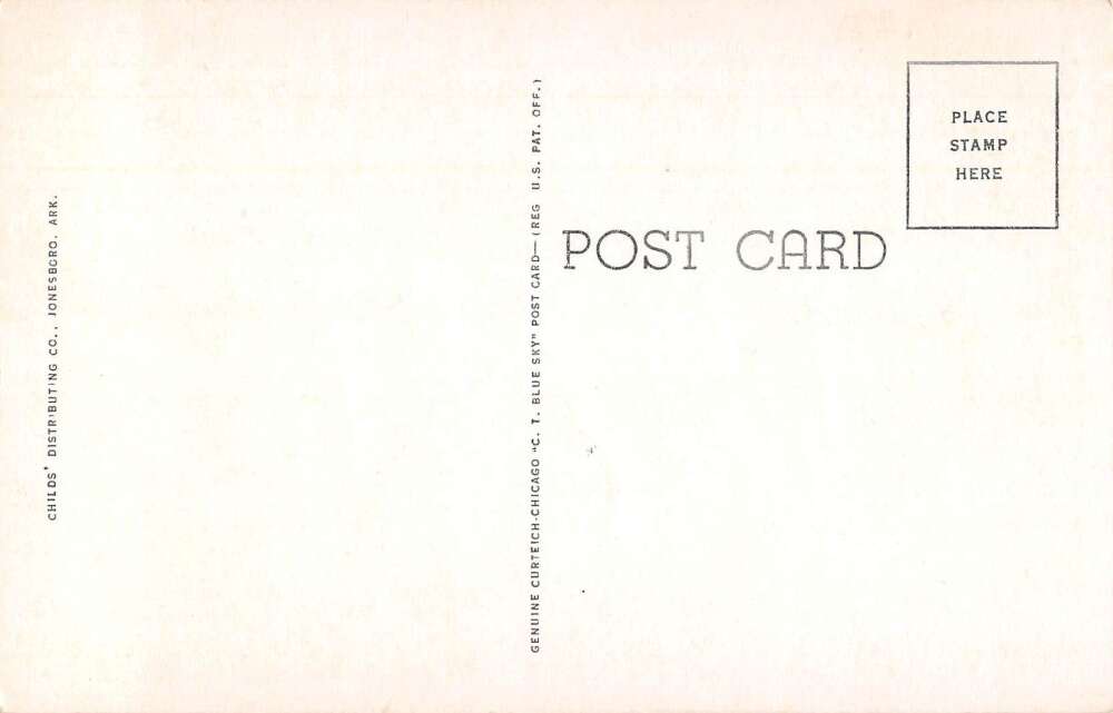 Walnut Ridge Arkansas Main Street Looking West Vintage Postcard AA27761 - Image 2