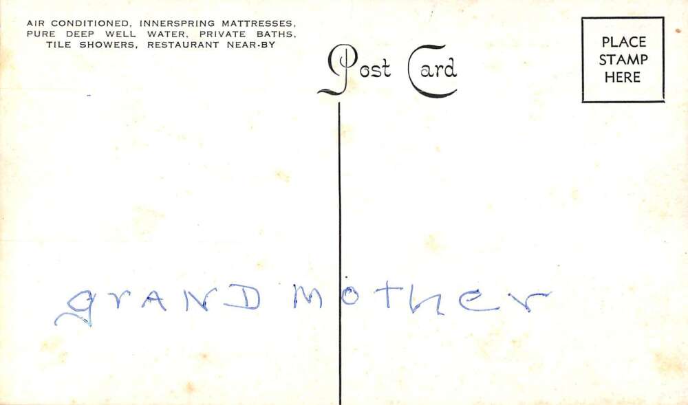 Eutaw Alabama Roebuck Motel and Restaurant Vintage Postcard AA30626 - Image 2