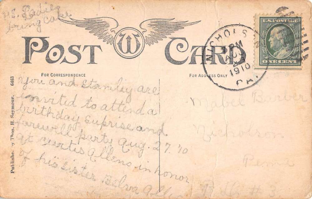 Crystal Lake Boat House People and Boats Vintage Postcard AA31030 - Image 2